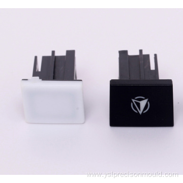 Two Colors Plastic Injection Logo Accessories